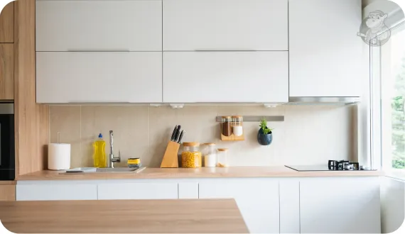 kuchnia po metamorfozie bez remontu